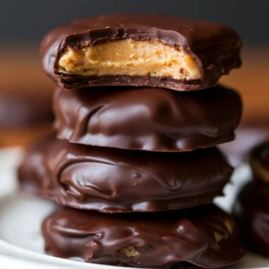 3 ingredient healthy no bake chocolate peanut butter candies