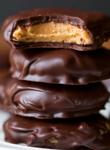 3 ingredient healthy no bake chocolate peanut butter candies