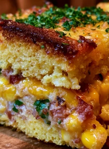 A delicious metaphorical personality casserole representing diverse traits and connections.