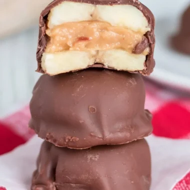Delicious Chunky Monkey Bites featuring banana, chocolate, and nuts.